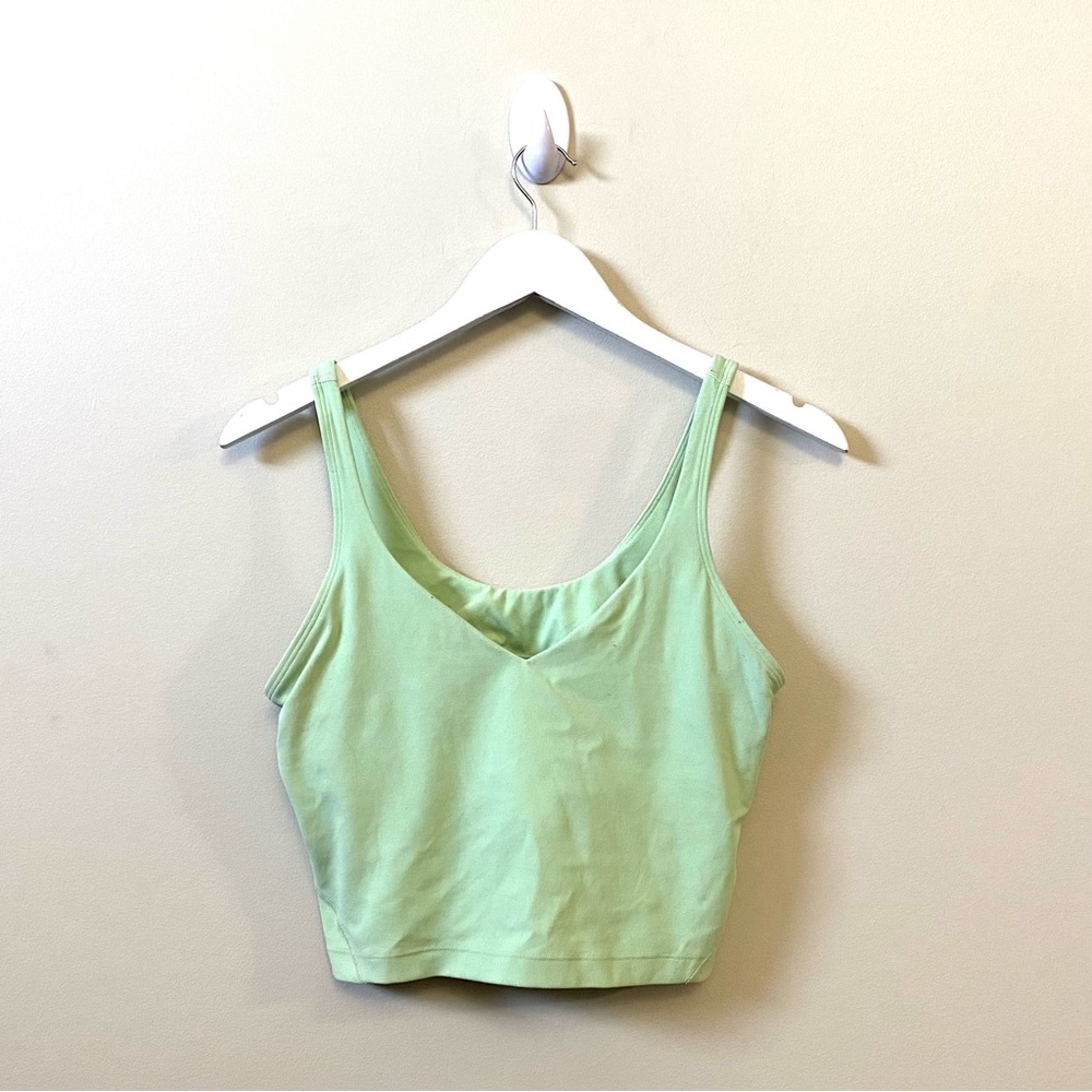 Lululemon Align cropped yoga tank top - Creamy Mint (size 10) - Picture 2 of 4